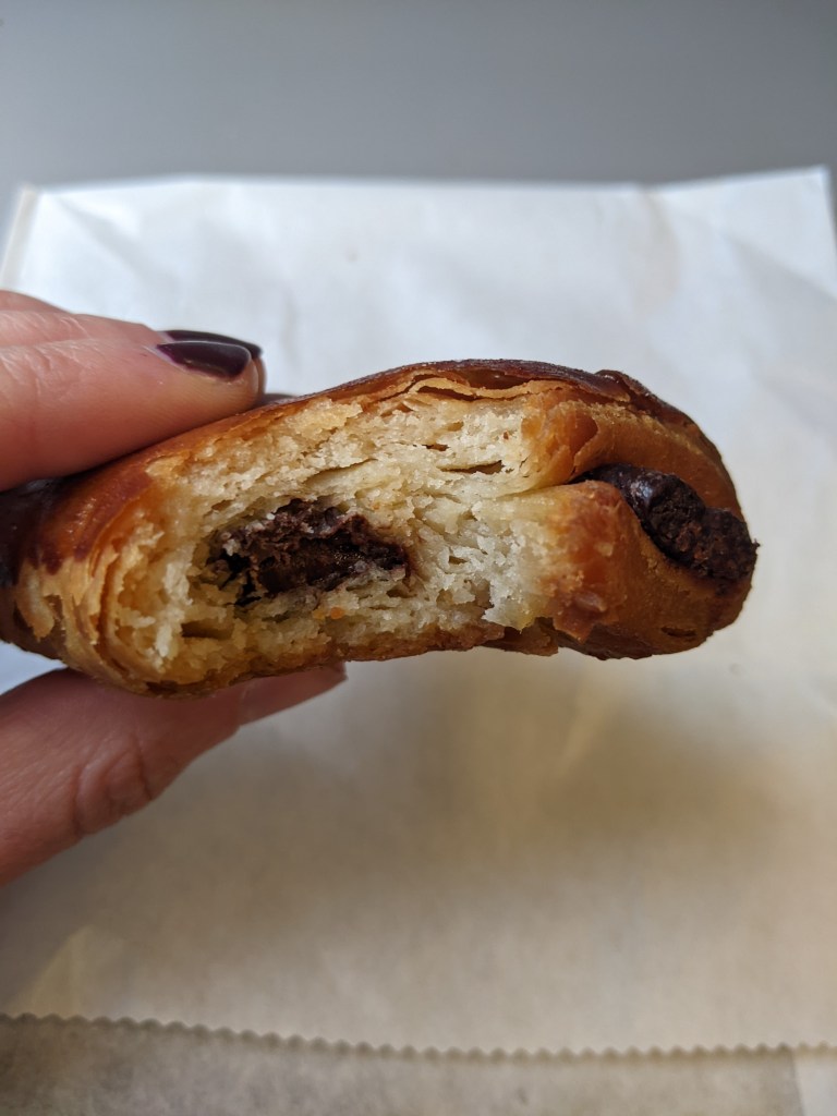 gluten-free pan au chocolate from Libby's gluten-free bakery